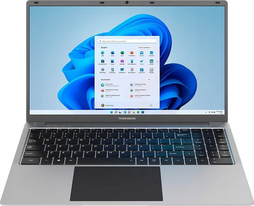 Laptop Thomson THOMSON Neo N15, 15,6-inch/Intel Celeron 4 cores N5100/1366*768 HD TN/8GB RAM DDR4/512Gb M.2/Wifi AC & BT 4.2/0.3