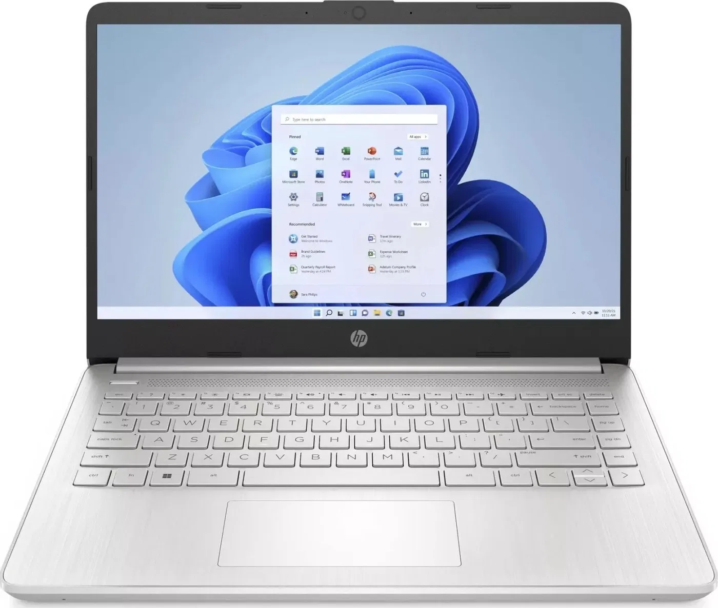 Laptop HP 14s-dq3341nw Celeron N6000 / 4 GB / 256 GB / W11 (5B1G8EA)