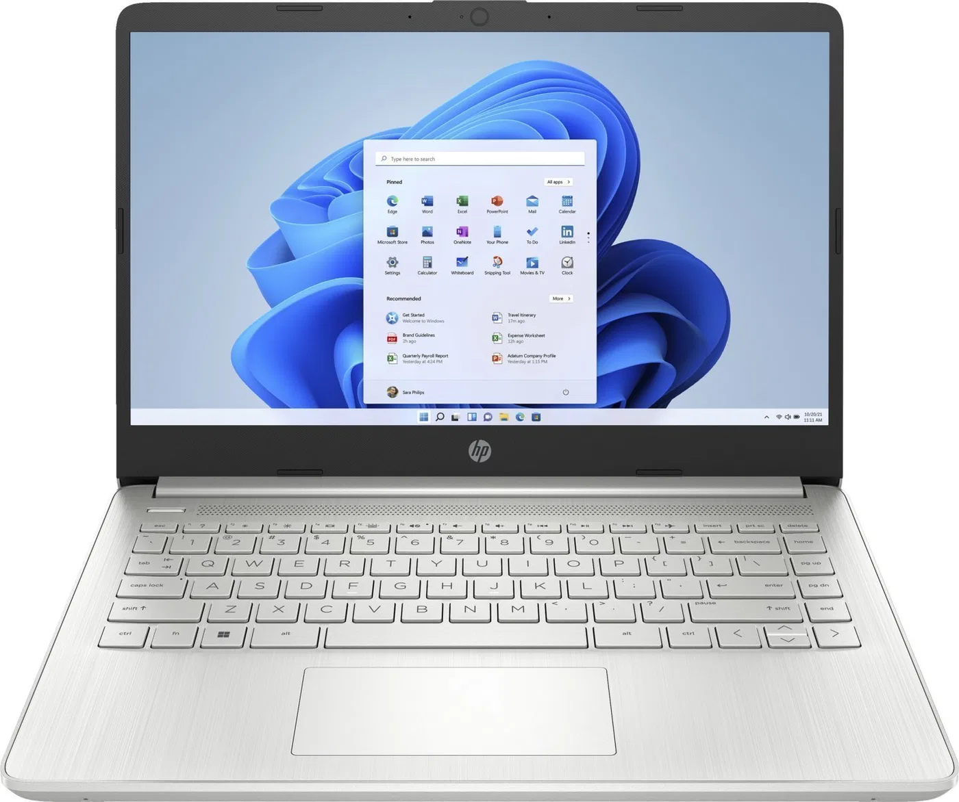Laptop HP 14s-fq0012nw Athlon 3050U / 8 GB / 256 GB / W11 (201K2EA)