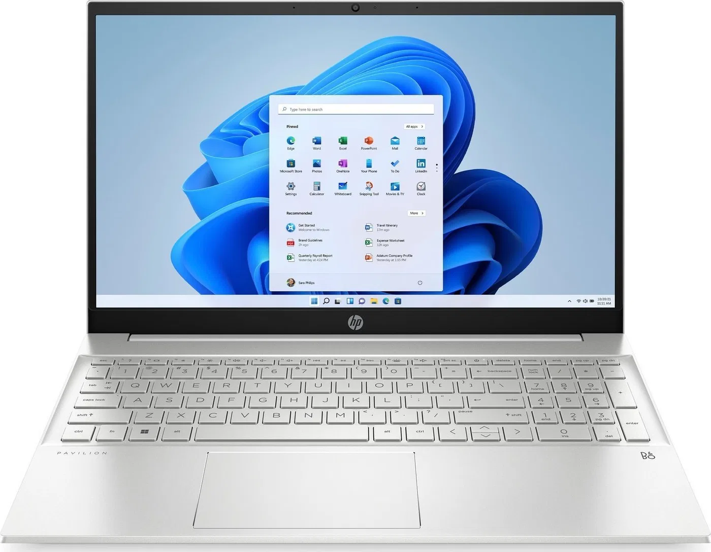 Laptop HP Pavilion 15-eg3009na / 800Q7EA / Intel i3-13 / 8GB / SSD 256GB / Intel UHD / FullHD / Dotyk / Win 11 / Srebrny