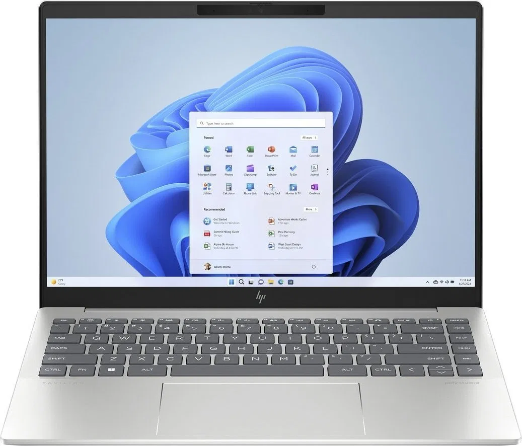 Laptop HP HP Pavilion Plus 14 IPS Intel Core Ultra 5 125H 16GB DDR5 512GB SSD Win11