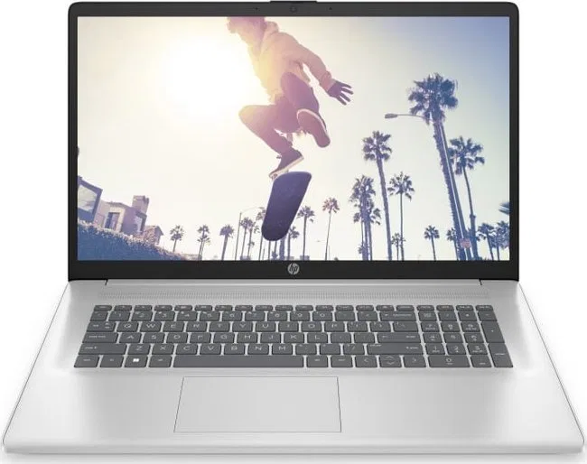 Laptop HP HP Laptop 17-cp2010ny/ Ryzen 3-7320U quad /17.3 FHD AG/ 8GB/ 512GB/ KBD BL/ Natural Silver (FF+)/ W11H6, 1 years