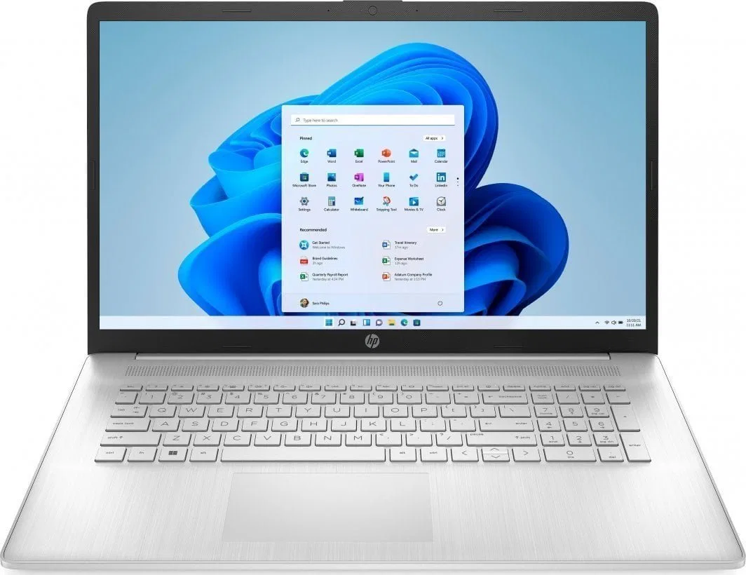 Laptop HP 17-cn0601nw Celeron N4020 / 8 GB / 256 GB / W11 (4K0A3EA)