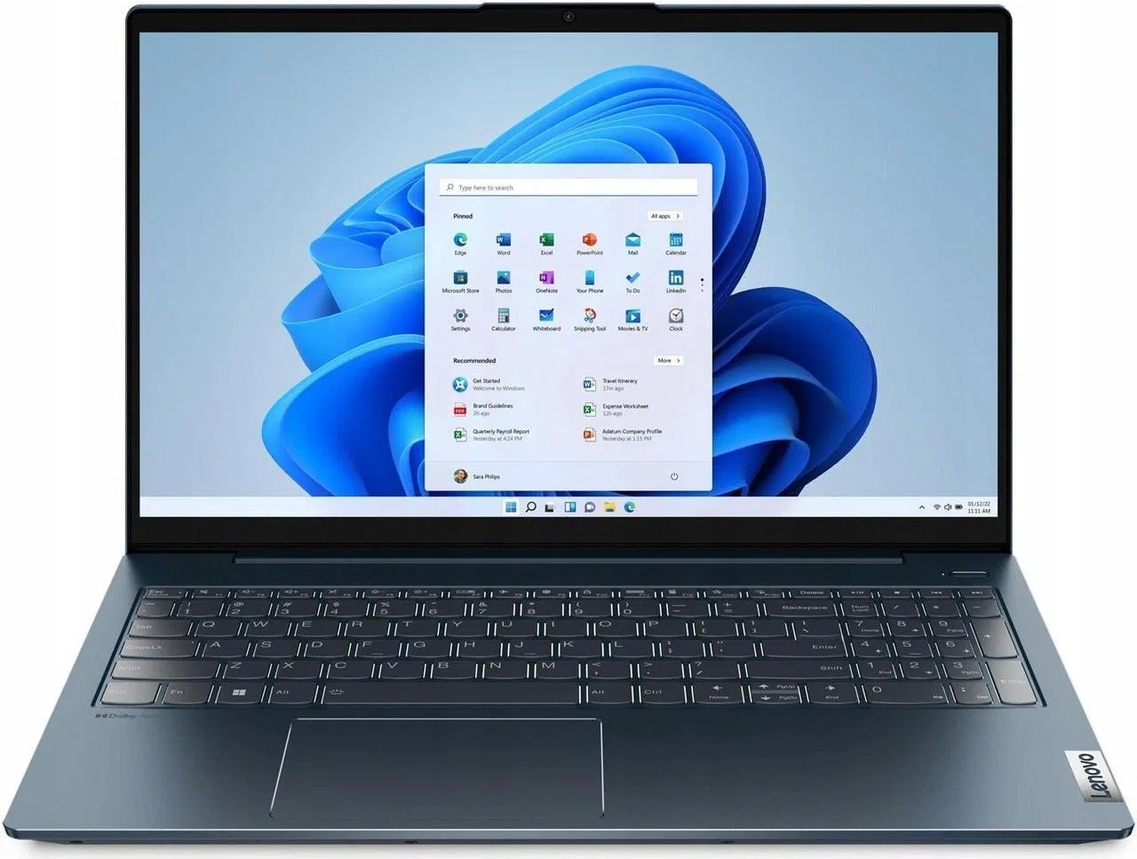 Laptop Lenovo IdeaPad 5-15 Ryzen 7 5825U 16GB 512SSD FHD IPS Win11