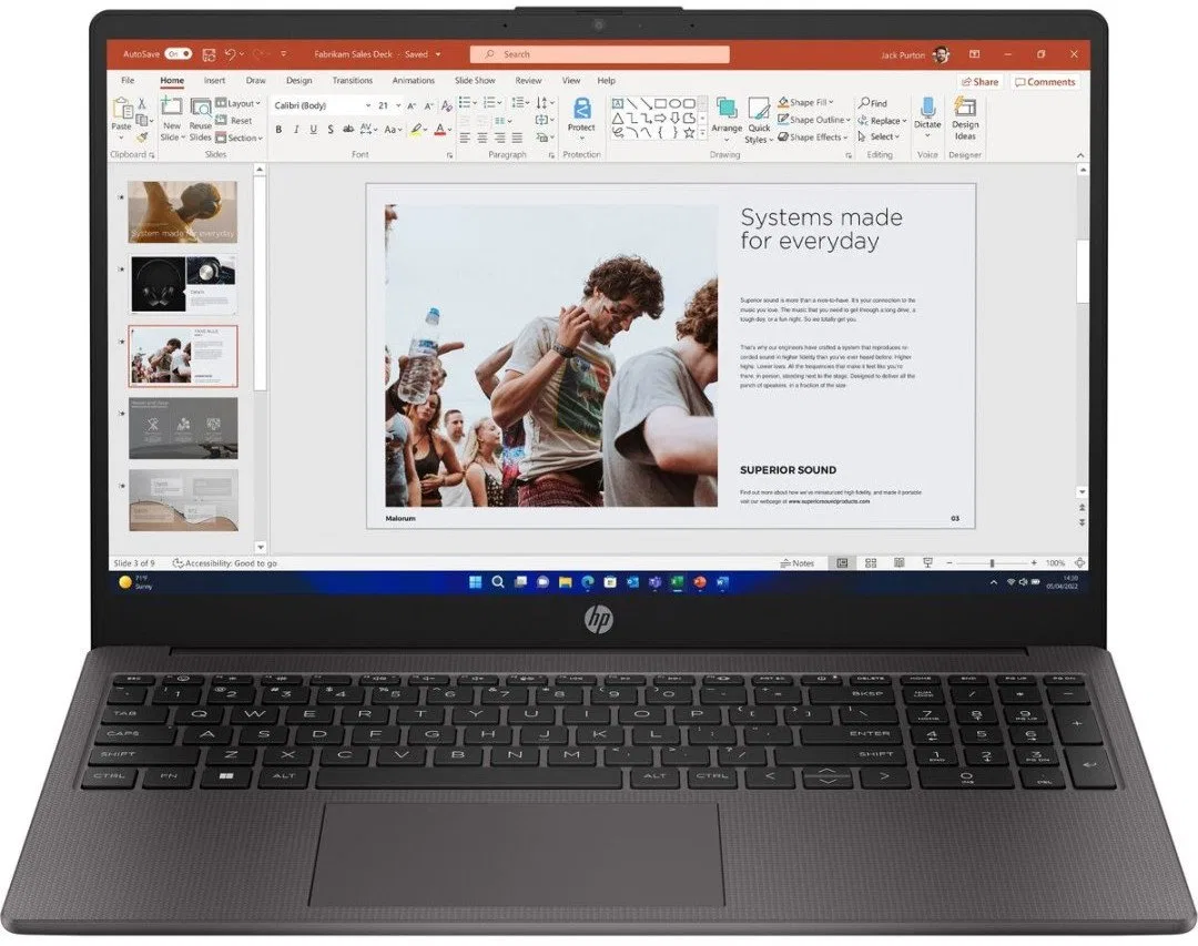 Laptop HP AL0G6AT16GB Qwerty Hiszpańska 15,6" 8 GB RAM 256 GB SSD