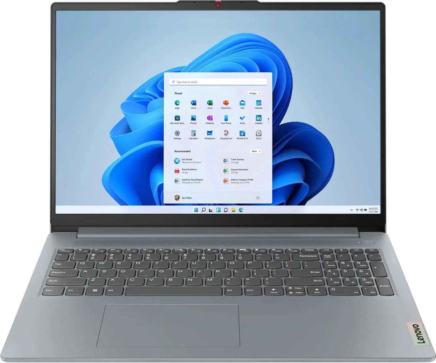 Laptop Lenovo IdeaPad Slim 3 16ABR8 Ryzen 5 5625U / 16 GB / 512 GB / W11 (82XR00AHMX)