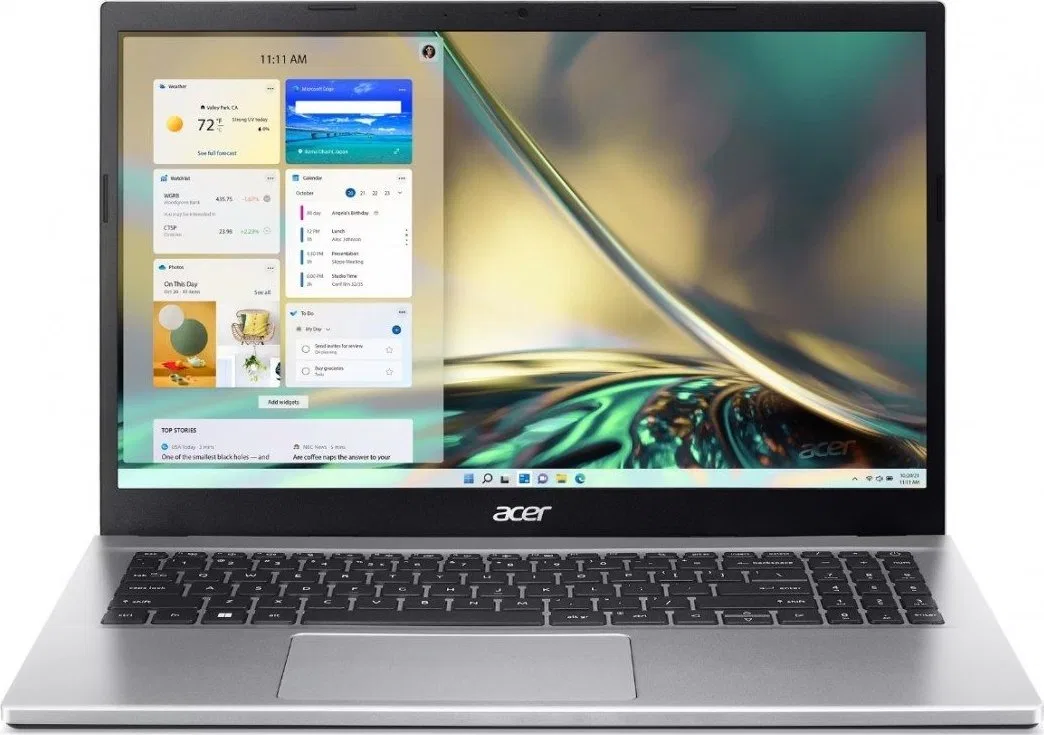Acer Laptop Aspire 3 A315-24P-R3NG Ryzen 5 7520U 15,6 FHD 8GB SSD 512GB NoOS Srebrny