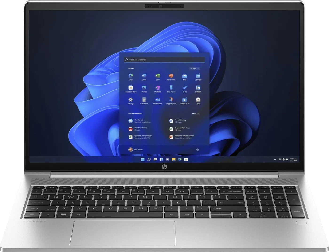 Laptop HP Laptop HP ProBook 450 G10 / 816H4EA / Intel i5 / 8GB / SSD 256GB / Intel Xe / FullHD / Win 11 Pro / 3Y / Srebrny