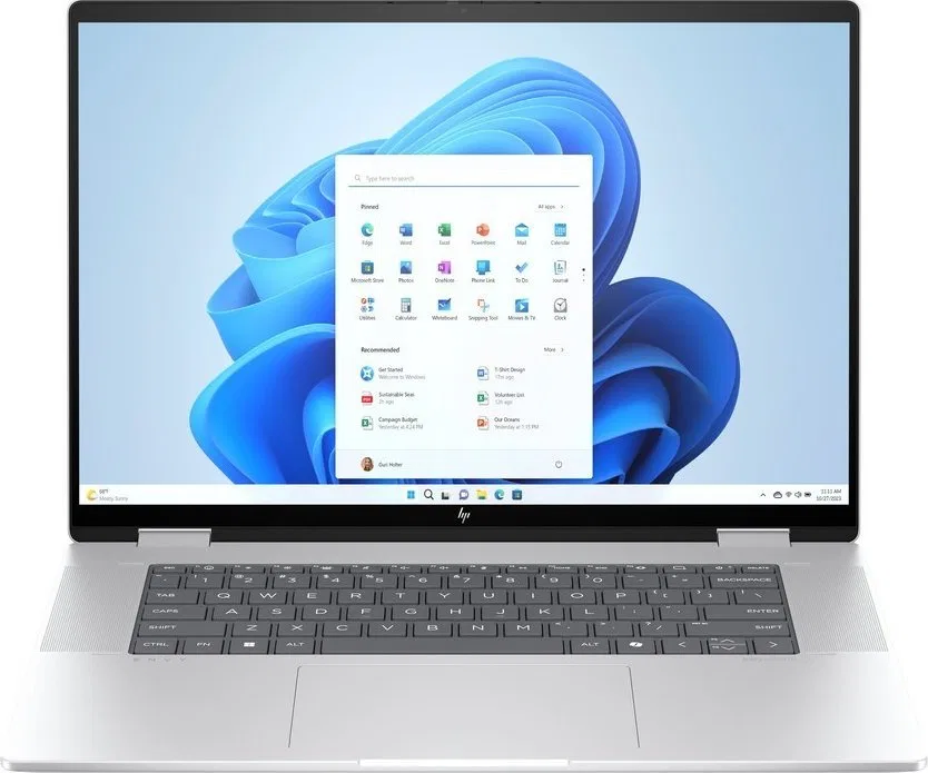 Laptop HP Laptop HP Envy x360 16-AC0013 / 9S1R5UA / Ultra 5 125U / 16GB / SSD 512GB / 16" WUXGA / Intel UHD / Win 11 / Srebrny