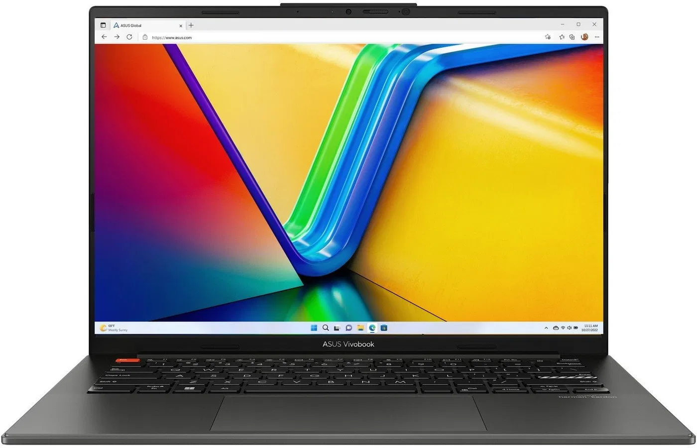 Laptop Asus Vivobook S 14 / K5404VA-CB91 / Intel i9-13 / 16GB / SSD 1TB / Intel Xe / OLED / Win 11 / Czarny