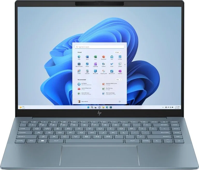 Laptop HP Pavilion Plus 14-ew1044nw / A01F4EA / Intel Core Ultra 5 / 16GB / 512 GB / Intel Arc / 3K OLED / Win 11 / Niebieski