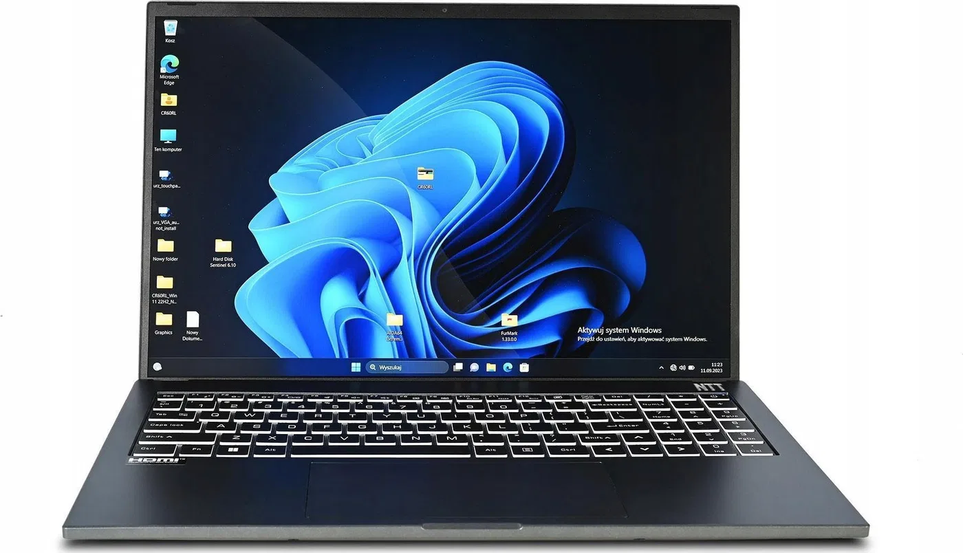 Laptop NTT System Laptop NTT&reg Book B16EC 16&quot 1920x1200, i5 13420H, ARC A350M 4GB, 16GB RAM, 1TB SSD M.2, Windows 11 Home