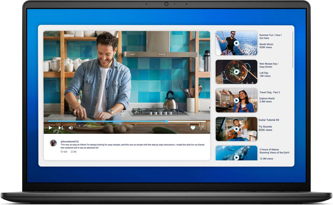 DELL DC16250 Intel Core 7 150U Laptop 40,6 cm (16") WUXGA 16 GB DDR5-SDRAM 1 TB SSD Wi-Fi 6 (802.11ax) Windows 11 Pro Czeski, Sł