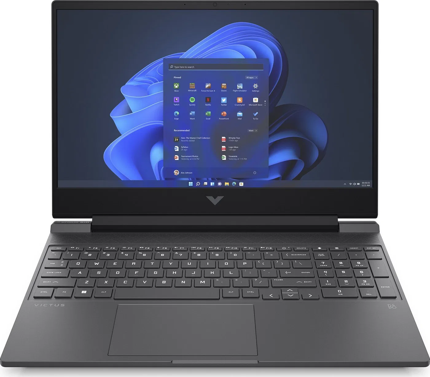 Laptop HP Laptop HP Victus 15-fb0144nw / 712D8EA / AMD Ryzen 5 / 16GB / SSD 512GB / Nvidia RTX3050 / FullHD / Win 11 / Czarny