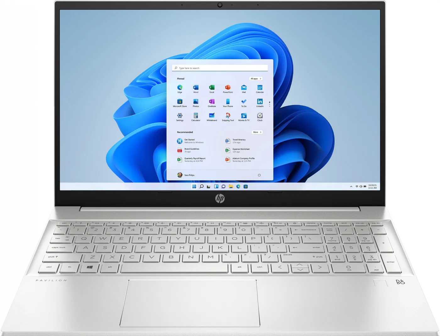 Laptop HP Laptop HP Pavilion 15-eh2234nw / 715A9EA / AMD Ryzen 7 / 16GB / SSD 1 TB / AMD Radeon / FullHD / Win 11 / Srebrny