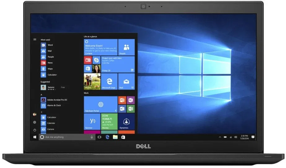 Laptop Dell Qwerty Hiszpańska 14" Intel Core I5-8350U 8 GB RAM 256 GB SSD (Odnowione A)