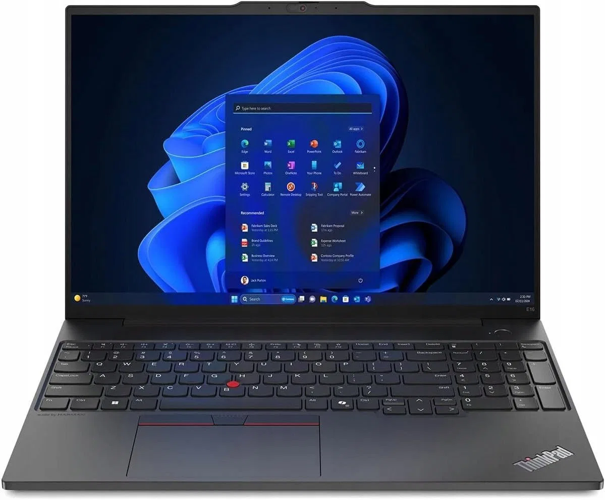 Laptop Lenovo ThinkPad E16 Gen 2 Ryzen 7 7735U 64GB 512SSD FHD 16" 11Prof
