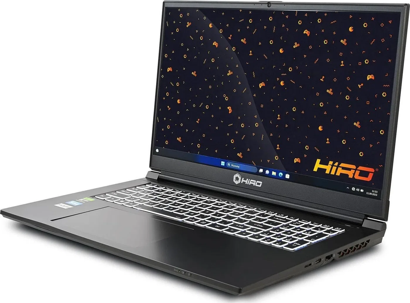Laptop gamingowy HIRO KX750 17,3'', 144Hz, i7 13620H, RTX 4050 6GB, 16GB RAM, 512GB SSD M.2, W11H