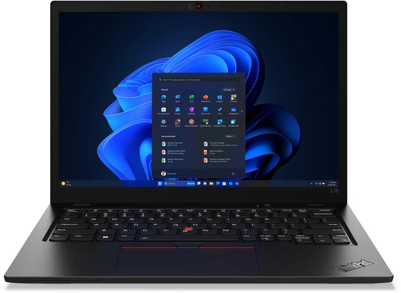 Laptop Lenovo Lenovo ThinkPad L13 G5 13" Ultra5 125U 16/512 WUXGA W11P