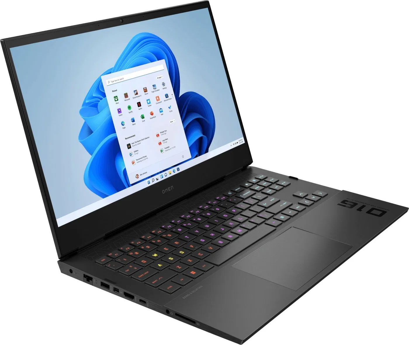 Laptop HP Laptop HP Omen 16-b1001nw / 69G73EA / Intel i7 / 32GB / SSD 2TB / Nvidia RTX 3070 Ti / QHD / 165Hz / Win 11 / Czarny