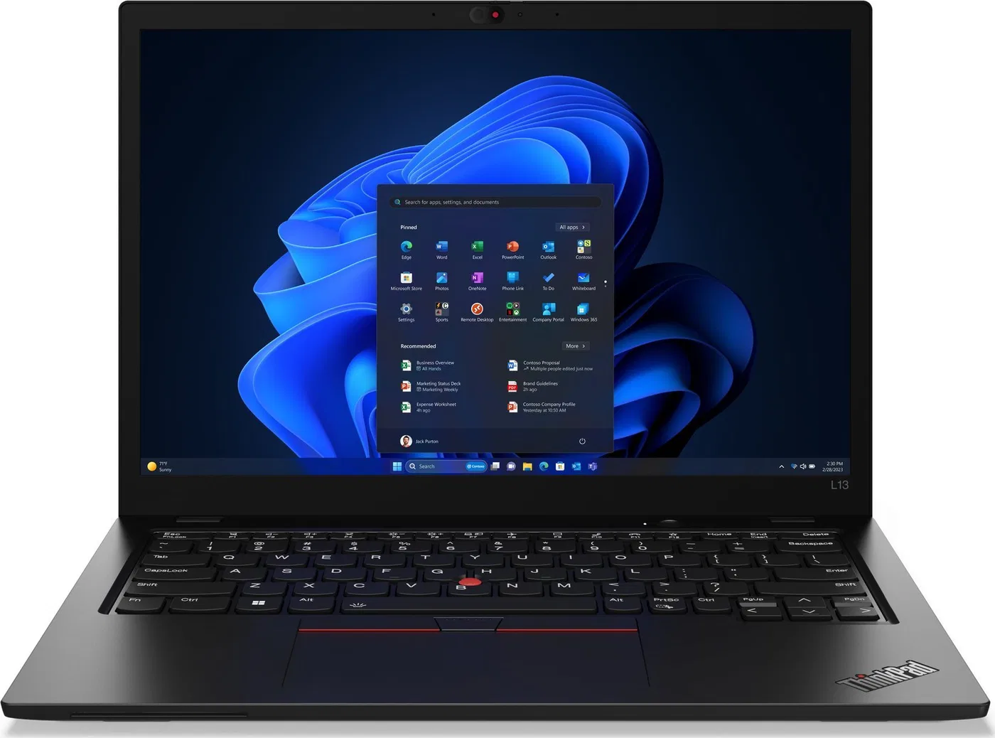 Laptop Lenovo ThinkPad L13 G5 Ultra 5 125U / 16 GB / 512 GB / W11 Pro (21LB0015MH)
