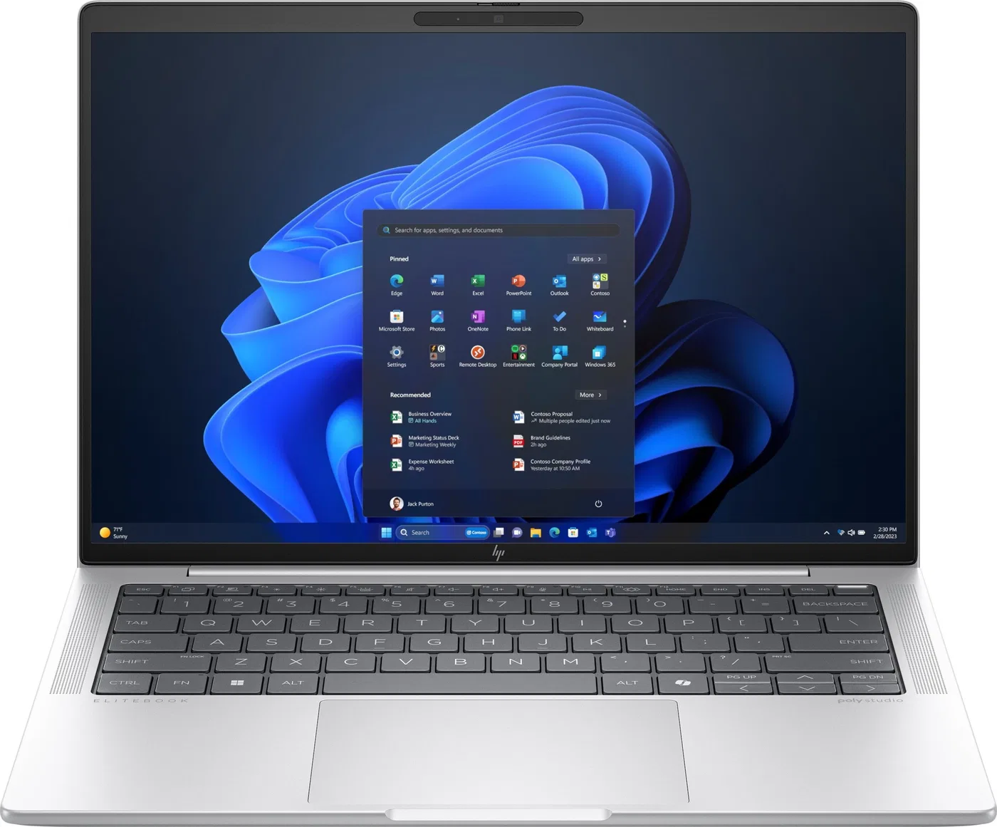 Laptop HP EliteBook 1040 G11 Ultra 7 165H / 32 GB / 1 TB / W11 Pro (9G0X1ET)
