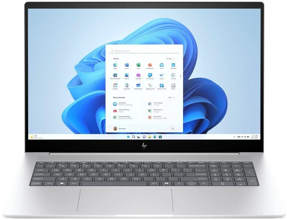 Laptop Envy HP 17-da0011na / A30RKEA / Intel Ultra 7 / 32GB / SSD 1TB / Intel Arc / FHD / DOTYK / Win 11 / Srebrny