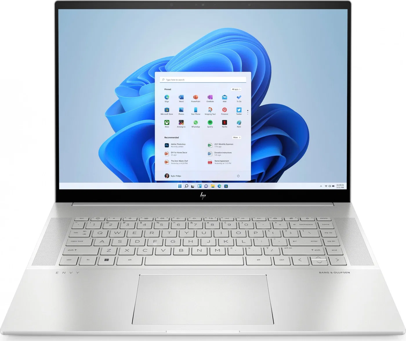 Laptop HP Laptop HP Envy 16-h0034nw / 712W5EA / Intel Core i7 / 16GB / 1TB SSD / Intel A370M / UHD+ / Dotyk / Win 11 / Srebrny