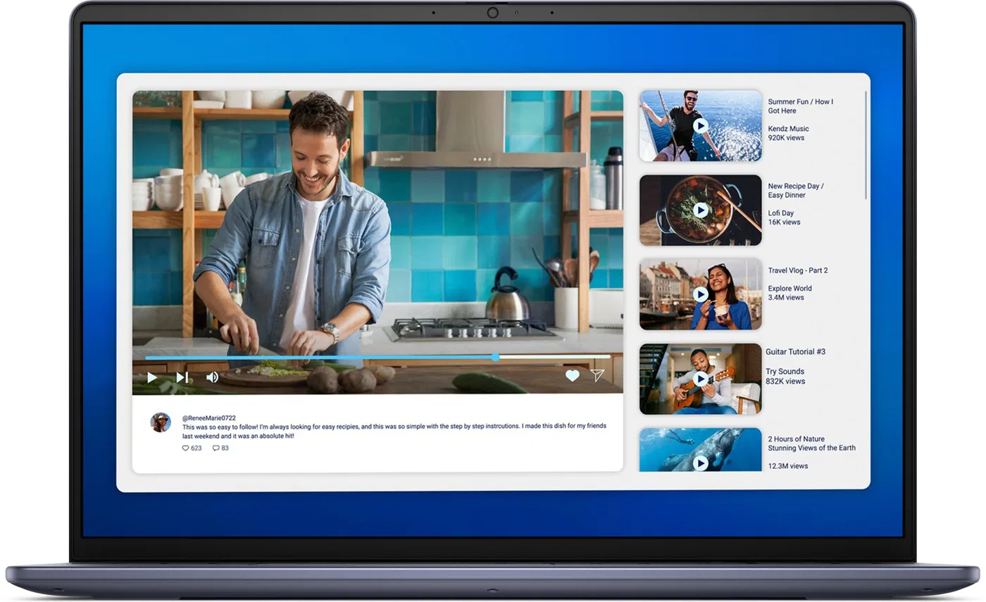 DELL DC16251 Intel Core 7 150U Laptop 40,6 cm (16") Full HD+ 16 GB DDR5-SDRAM 1 TB SSD NVIDIA GeForce MX570A Wi-Fi 6E (802.11ax)