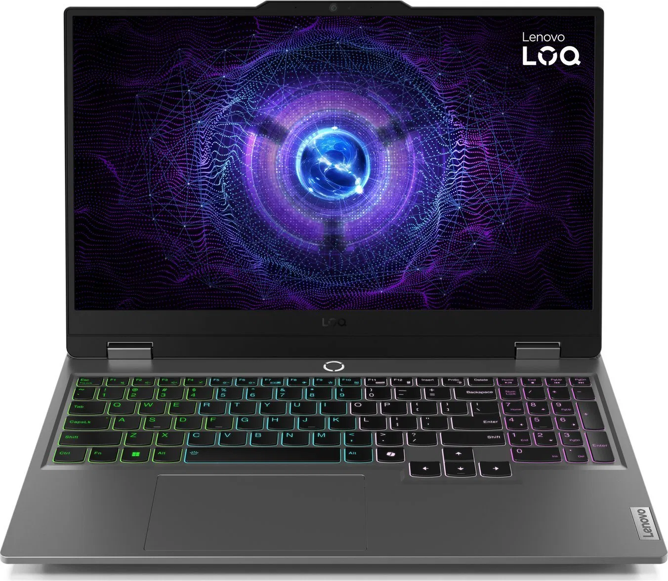Laptop Lenovo LOQ 15IAX9 i5-12450HX / 24 GB / 512 GB / W11 / RTX 4050 / 144 Hz (83GS00EWLT)