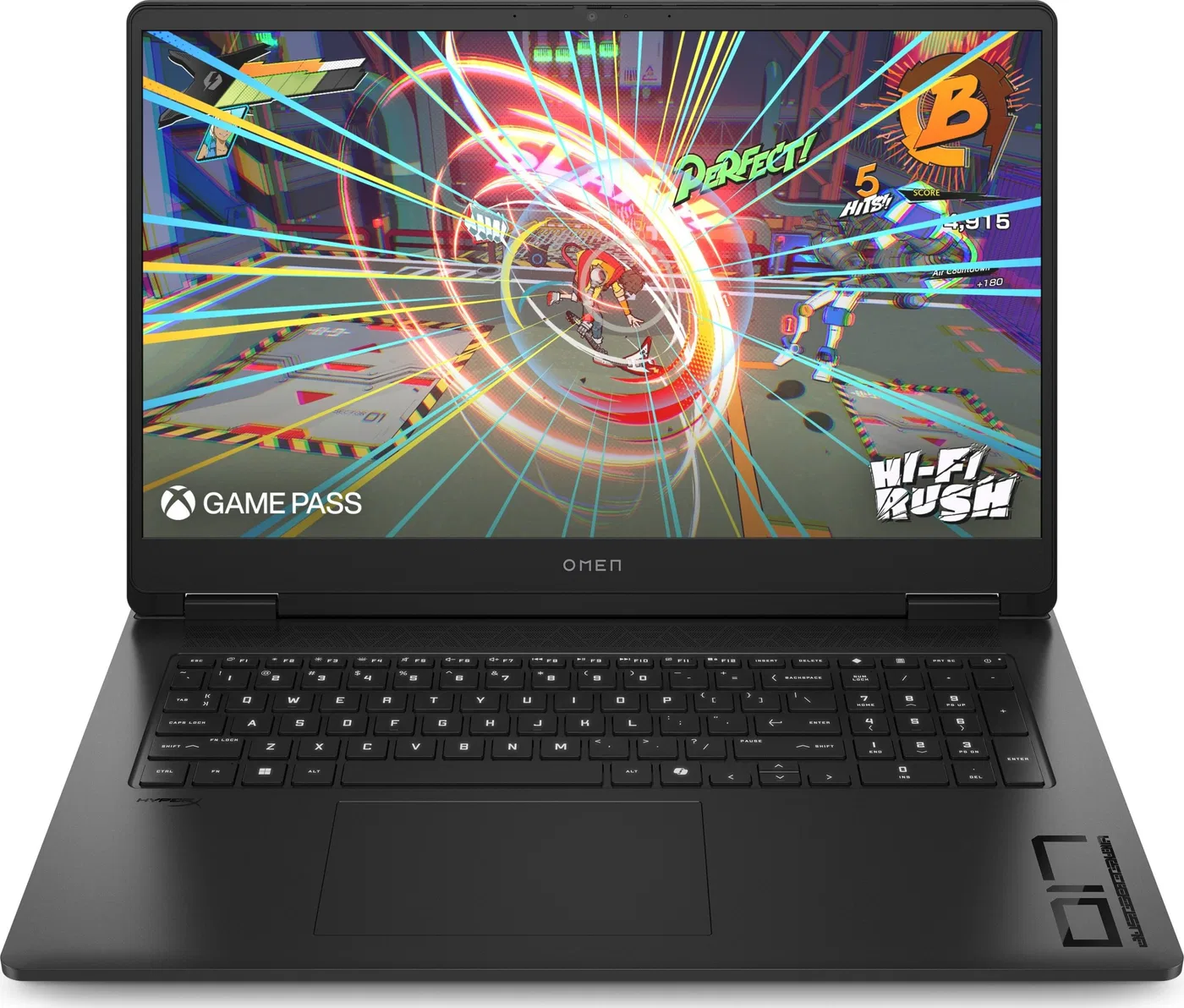 Laptop HP OMEN 17-db0006nw A7QM2EA R5 8645HS 17,3" FHD 144Hz 16GB 512SSD RTX4060 DLSS 3 W11