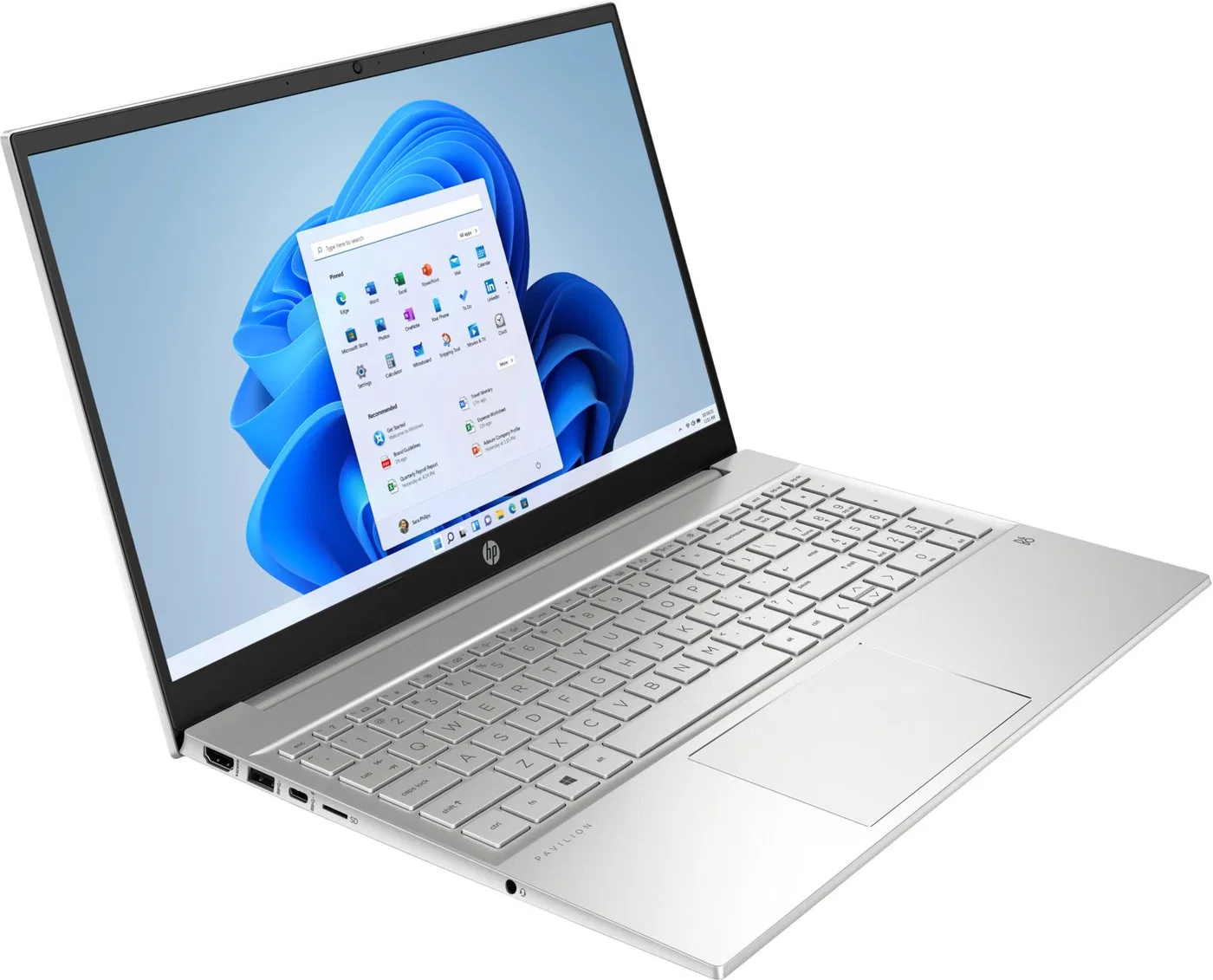 Laptop HP Laptop HP Pavilion 15-eg2013nq 6M344EA Intel i7 / 16GB / SSD 512GB / Nvidia MX550 / FullHD / Win11 Pro / Srebrny