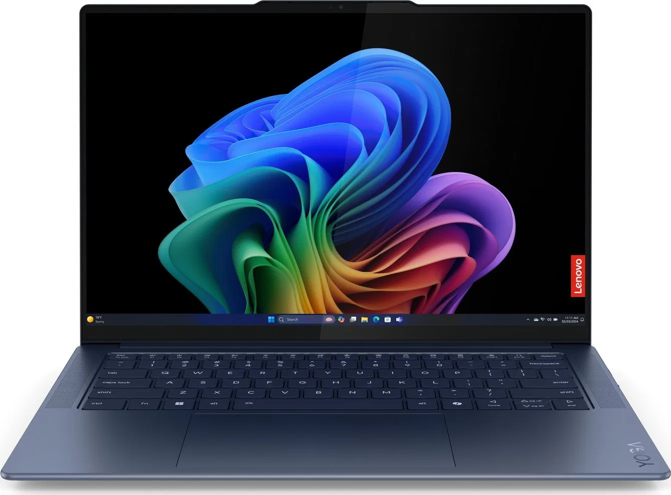 Laptop Lenovo Yoga Slim 7 14Q8X9 X Elite X1E-78-100 / 32 GB / 1 TB / W11 / 90 Hz (83ED001RMH)