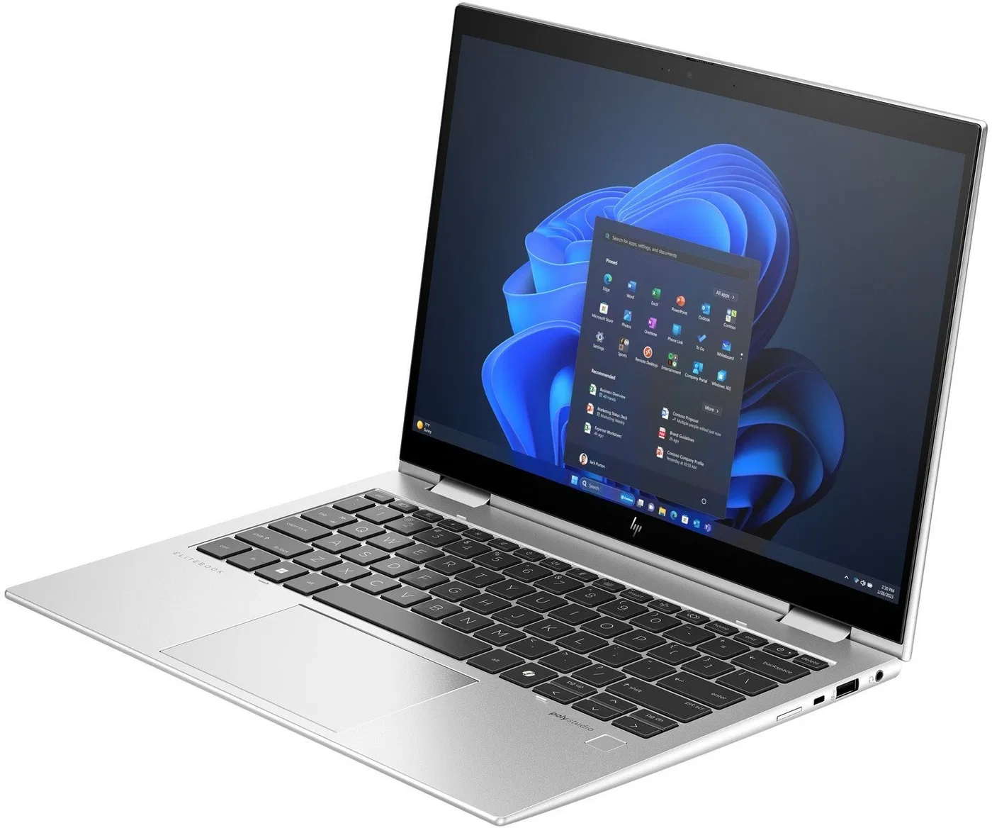 Laptop HP Elite x360 830 G11 / B41GXU8 / Ultra 5 135U / 16GB / SSD 256GB / Intel Xe / WUXGA / Dotyk / Win 11 Pro / Srebrny