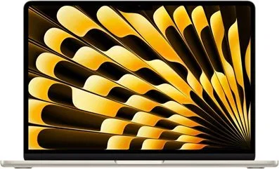 Laptop Apple MacBook Air 13" Apple M3 8C CPU 10C GPU/8GB/512GB SSD/Starlight/RUS