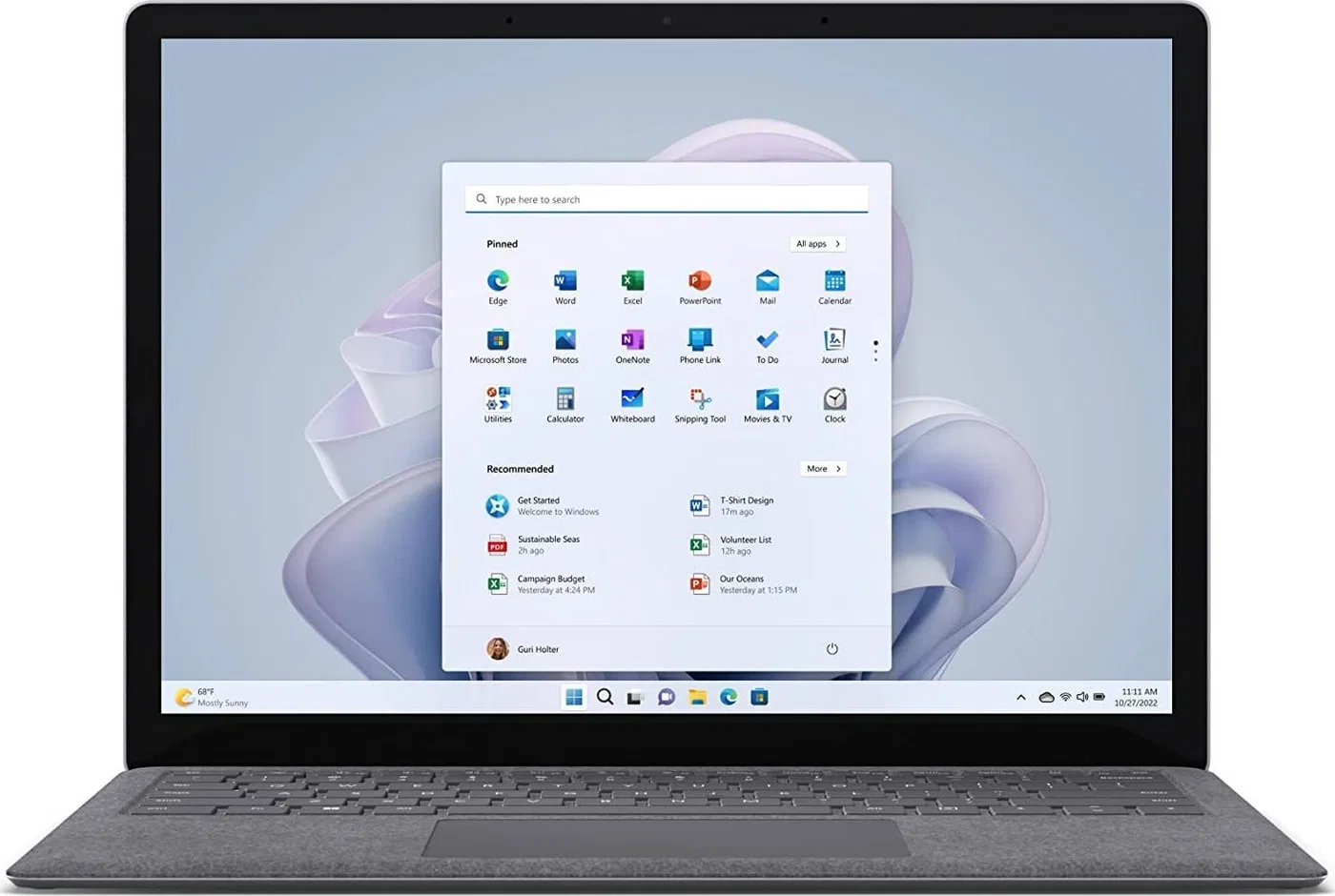 Laptop Microsoft Surface Laptop 5 i5-1235U / 8 GB / 256 GB / W11 (QZI-00012)