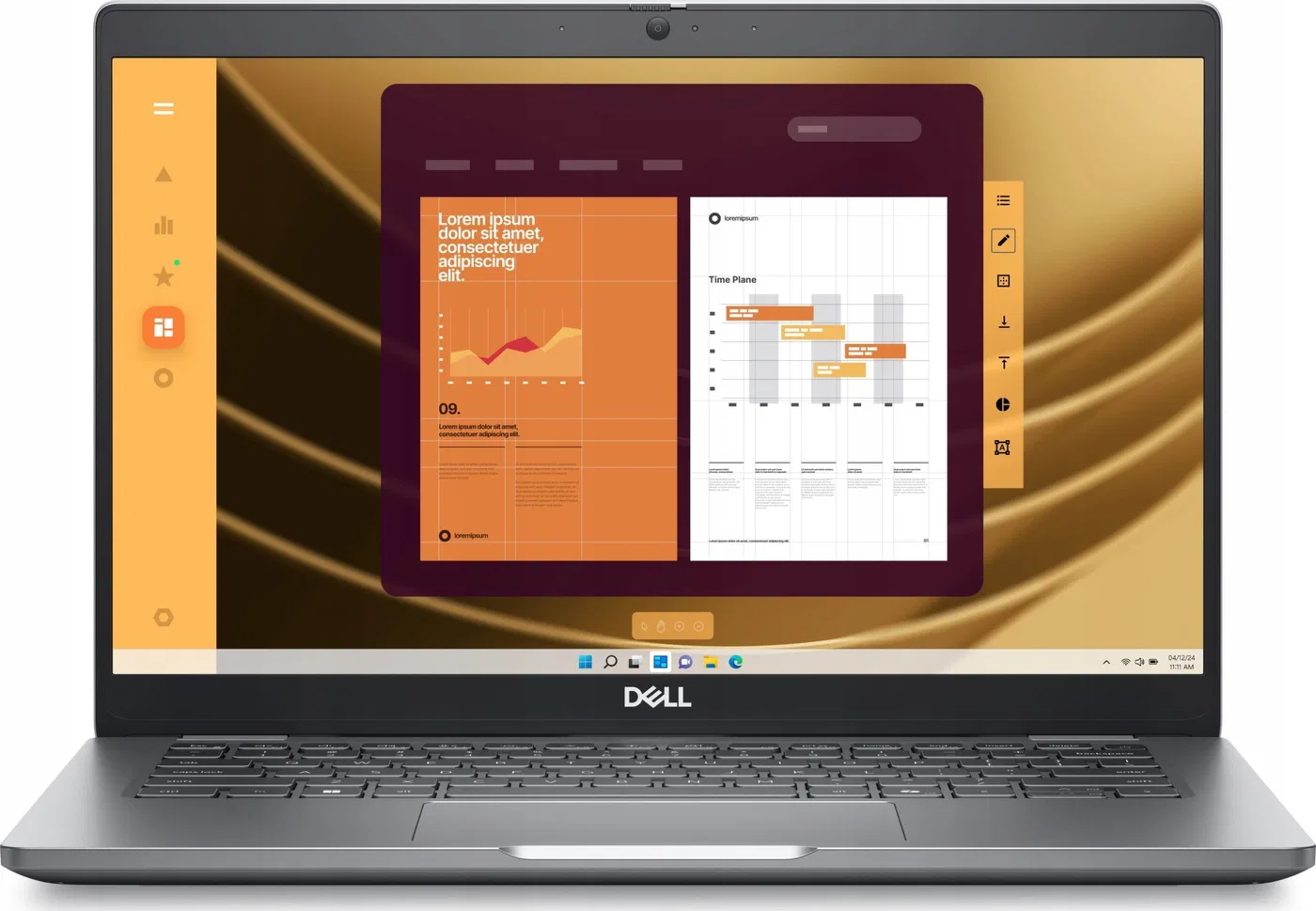 Laptop Dell DELL Latitude 7350 Intel Core Ultra 5 135U Laptop 33,8 cm (13.3") Full HD+ 16 GB LPDDR5x-SDRAM 512 GB SSD Wi-Fi 7 (8