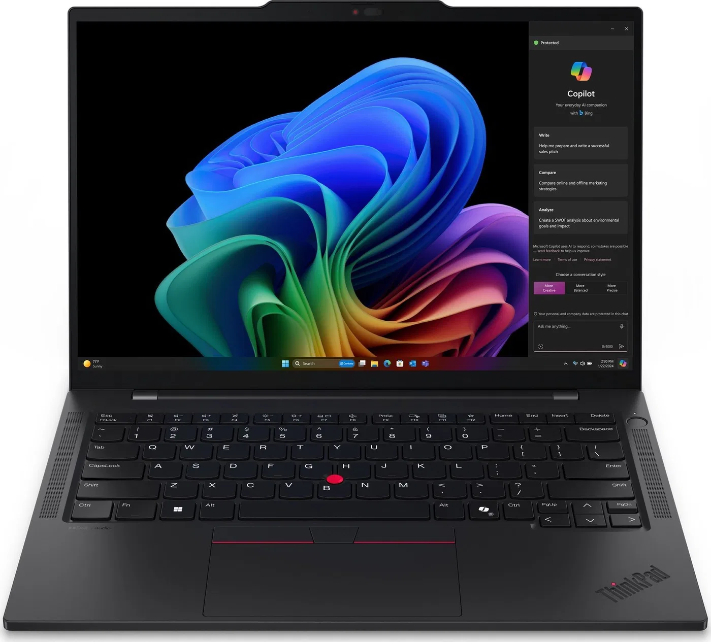Laptop Lenovo ThinkPad T14s G6 X Elite X1E-78-100 / 32 GB / 1 TB / W11 Pro (21N10008MH)