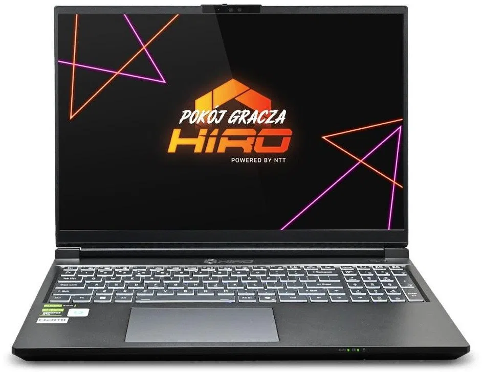 Laptop gamingowy HIRO EX16 16'' QHD+, 240Hz, Ultra 7 255HX, RTX 5070Ti 12GB, 32GB RAM, 1TB SSD, W11P