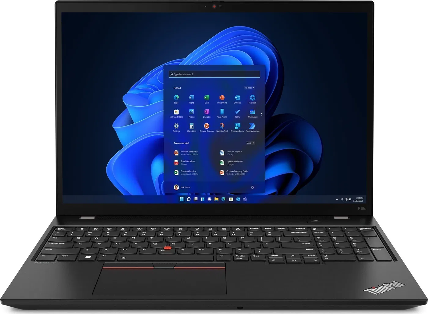 Laptop Lenovo ThinkPad P16s G2 Ryzen 7 PRO 7840U / 32 GB / 1 TB / W11 Pro (21K9000GMH)