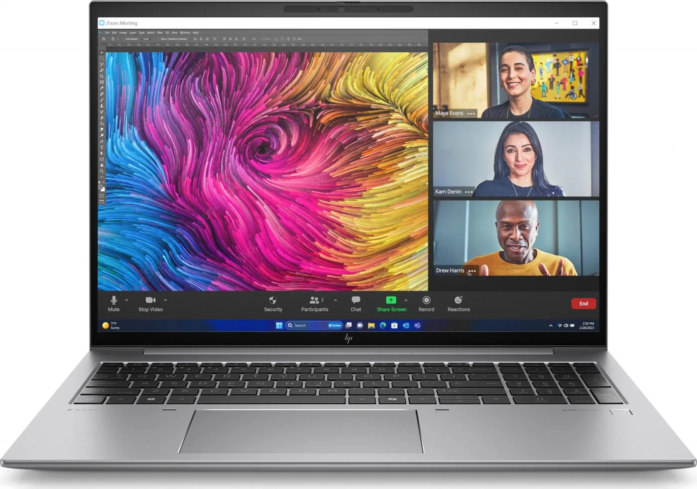 Laptop HP HP ZBook Firefly 16 G11 Mobile Workstation - Wolf Pro Security - Intel Core Ultra 7 155H - Win 11 Pro - RTX A500 - 32