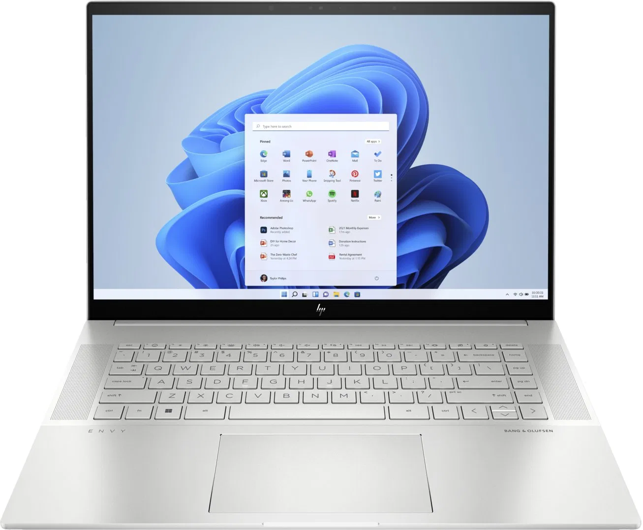 Laptop Envy HP 16-h1023dx / 7Z0P3UA / Intel i9-13 / 32GB / SSD 2TB / Nvidia RTX 4060 / WQXGA / 120Hz / Win 11 / Srebrny