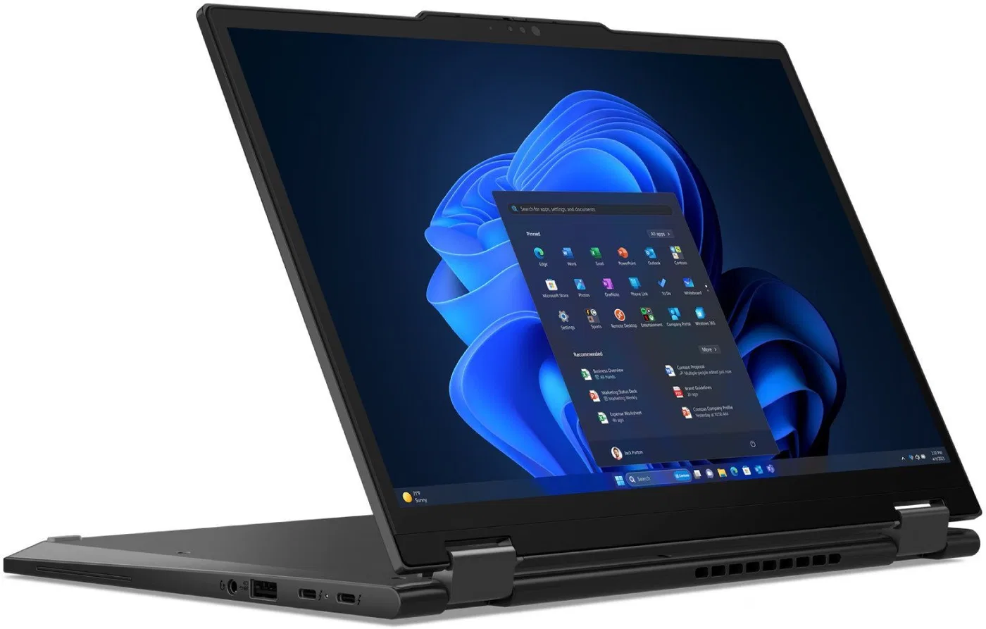 Laptop Lenovo ThinkPad X13 2-in-1 G5 Ultra 5 125U / 16 GB / 512 GB / W11 Pro (21LW0018PB)