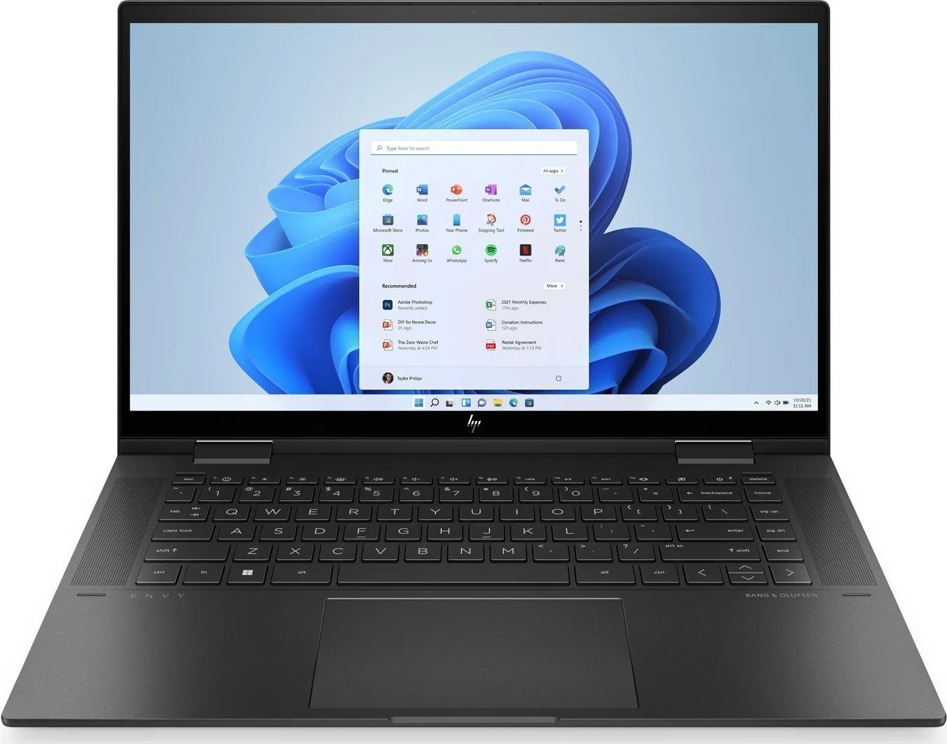 Laptop HP HP Envy 15 X360 i7-1255U 15,6"WQHD 120Hz 300nits IPS 16GB DDR4 SSD1TB GeForce RTX 2050_4 Win11 Black