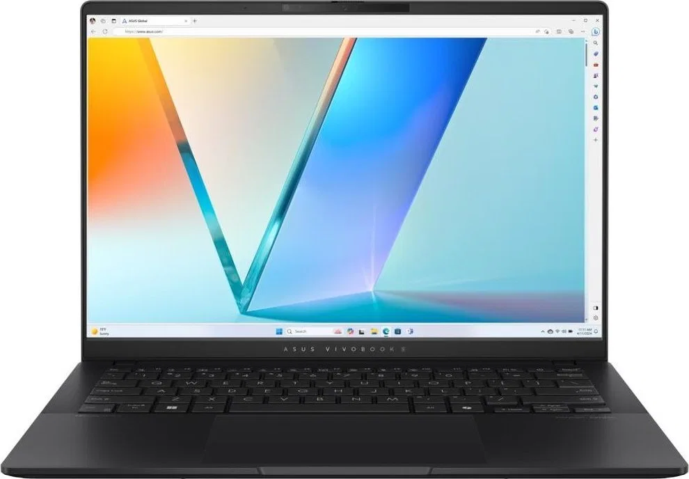 Laptop Asus Notebook|ASUS|VivoBook S|S 14 OLED|CPU Ryzen AI 9|365|2000 MHz|14"|2880x1800|RAM 24GB|LPDDR5x|SSD 1TB|AMD Radeon Gr
