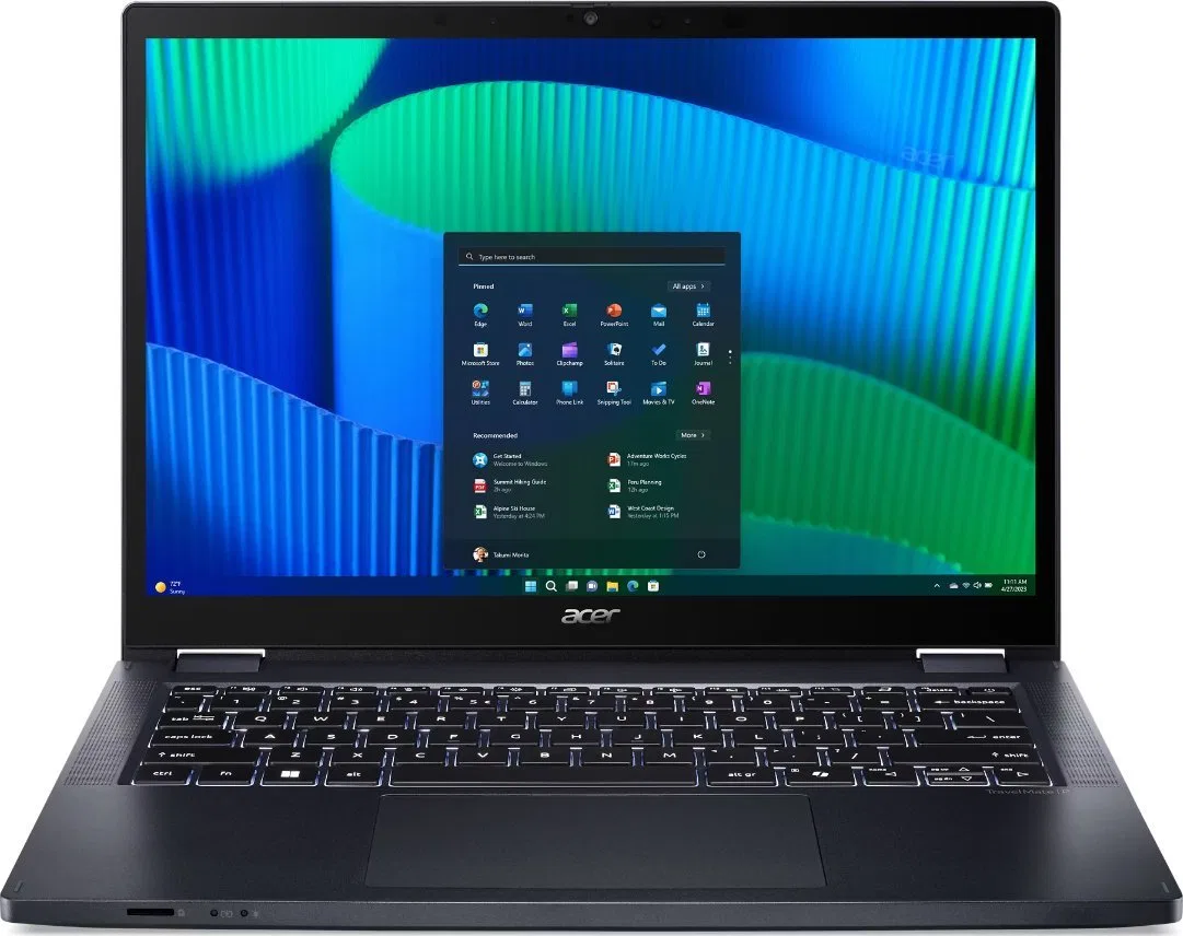 Laptop Acer NB ACER TM P4 TMP414RN-54-TCO-75KB 14 U7 W11P