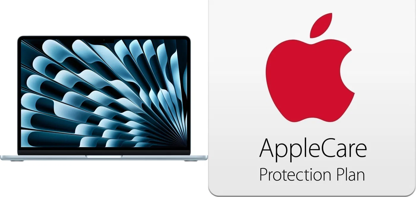 Laptop Apple MacBook Air 13 M4 / 24 GB / 512 GB / Mac OS / 10R GPU (MC6V4ZE/A) + AppleCare Protection Plan for 13-inch MacBook A
