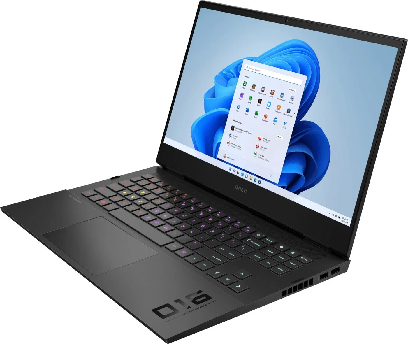 Laptop HP Laptop Omen HP 16-b1085 / 68U52UA / Intel i7-12 / 16GB / SSD 1TB / Nvidia RTX 3070 Max-Q / FullHD / 144Hz / Win 11 / C