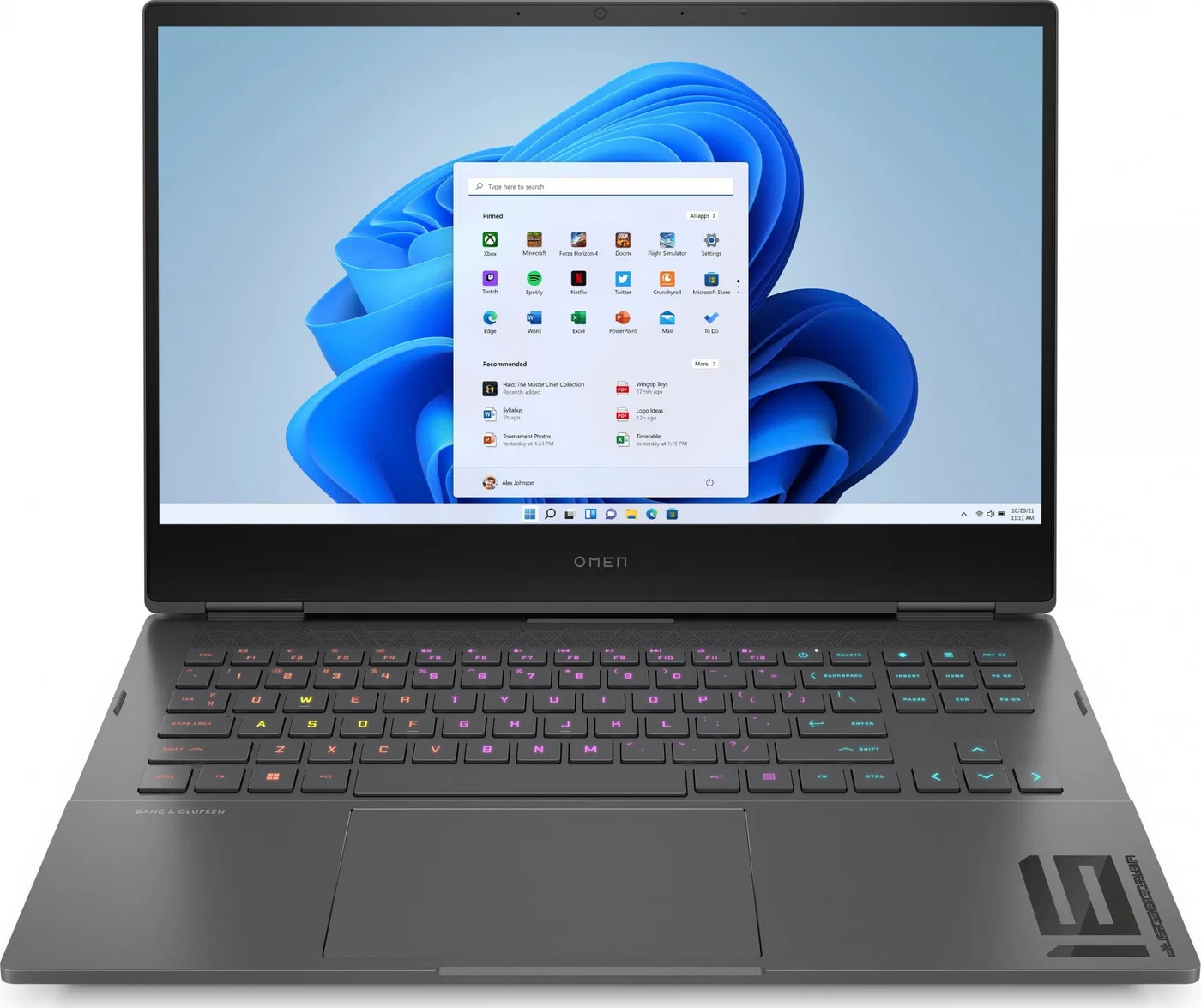 Laptop HP Laptop HP Omen 16-n0124nw / 712P2EA / AMD Ryzen 7 / 16GB / 1TB SSD / Nvidia RTX3060 / FullHD / Win 11 / Czarny