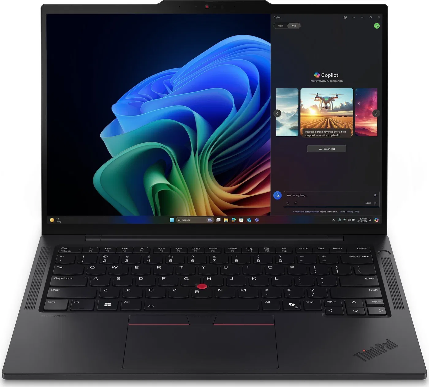 Laptop Lenovo ThinkPad T14s G6 Ryzen AI 7 PRO 360 / 64 GB / 1 TB / W11 Pro (21M1000LMH)